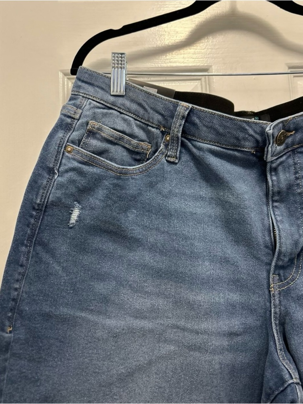 LULAROE Women's Stretch 90’s Relaxed Denim Blue Jeans size 32 / 14 - Picture 4 of 7